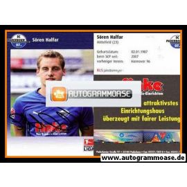 Autogramm Fussball | SC Paderborn 07 | 2009 | Sören HALFAR