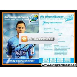 Autogramm Fussball | Chemnitzer FC | 2011 | Ronny GARBUSCHEWSKI