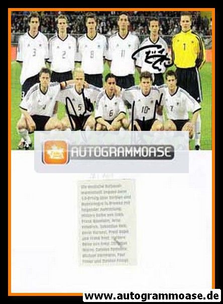 Mannschaftskarte Fussball | DFB | 2003 + 3 AG (Bobic, Ramelow, Freier) XM