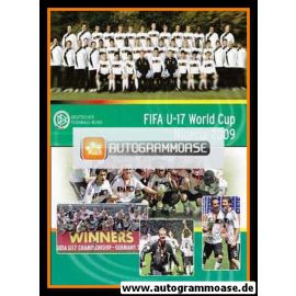 Mannschaftskarte Fussball | DFB | 2009 (U17 WM)