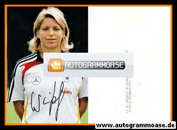 Autogramm Fussball (D) | DFB | 2000er Foto | Petra WIMBERSKY (Portrait Color) Katjes