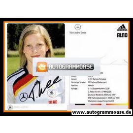 Autogramm Fussball (D) | DFB | 2010 Adidas | Tabea KEMME
