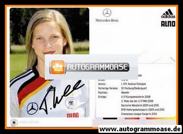 Autogramm Fussball (D) | DFB | 2010 Adidas | Tabea KEMME