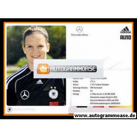 Autogramm Fussball (Damen) | DFB | 2010 Adidas | Desiree SCHUMANN