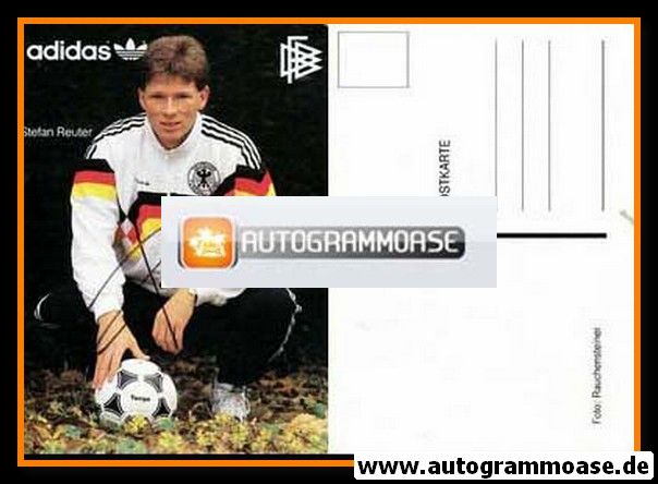 Autogramm Fussball | DFB | 1988 Adidas | Stefan REUTER