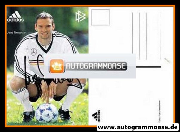 Autogramm Fussball | DFB | 1999 Adidas | Jens NOWOTNY