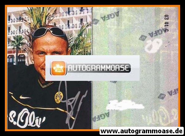Autogramm Fussball | Borussia Dortmund | 2001 Foto | Giuseppe REINA (Privat)