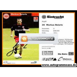 Autogramm Fussball | Eintracht Frankfurt | 2003 | Markus BEIERLE