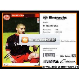Autogramm Fussball | Eintracht Frankfurt | 2003 | Du-Ri CHA (Motiv 2)