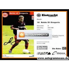 Autogramm Fussball | Eintracht Frankfurt | 2003 | Baldo DI GREGORIO