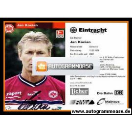 Autogramm Fussball | Eintracht Frankfurt | 2003 | Jan KOCIAN