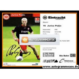 Autogramm Fussball | Eintracht Frankfurt | 2003 | Jurica PULJIZ