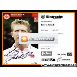 Autogramm Fussball | Eintracht Frankfurt | 2003 | Björn REINDL