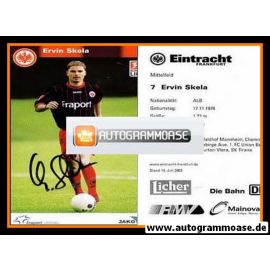 Autogramm Fussball | Eintracht Frankfurt | 2003 | Ervin SKELA