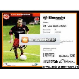Autogramm Fussball | Eintracht Frankfurt | 2003 | Lars WEISSENFELDT