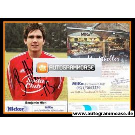 Autogramm Fussball | SV Wehen Wiesbaden | 2001 | Benjamin HIEN