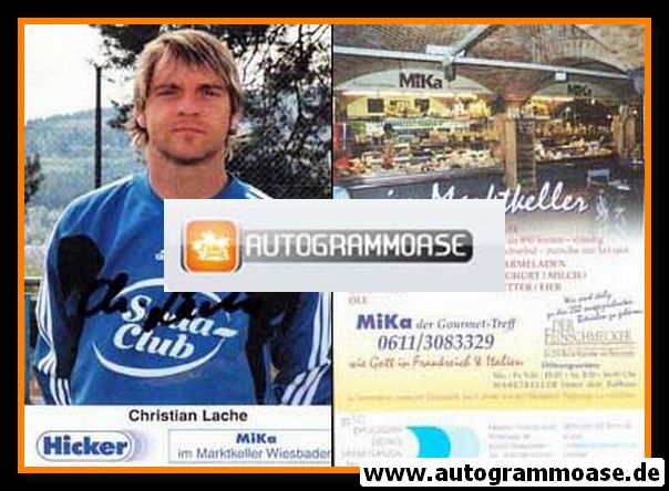 Autogramm Fussball | SV Wehen Wiesbaden | 2001 | Christian LACHE