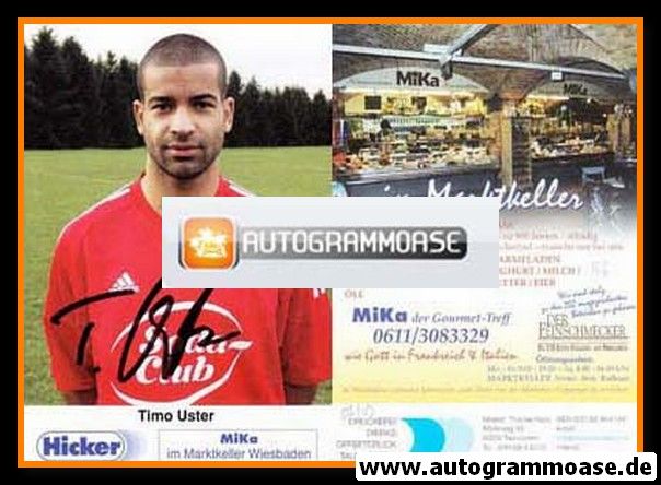 Autogramm Fussball | SV Wehen Wiesbaden | 2001 | Timo USTER