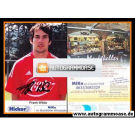Autogramm Fussball | SV Wehen Wiesbaden | 2001 | Frank WILDE