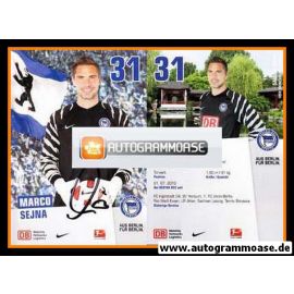 Autogramm Fussball | Hertha BSC Berlin | 2010 | Marco SEJNA
