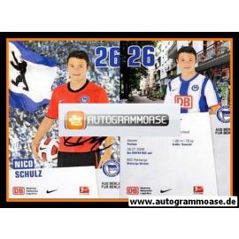 Autogramm Fussball | Hertha BSC Berlin | 2010 | Nico SCHULZ