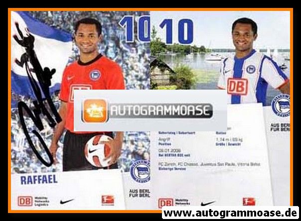 Autogramm Fussball | Hertha BSC Berlin | 2010 | RAFFAEL