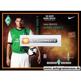 Autogramm Fussball | SV Werder Bremen | 2009 | Dusko TOSIC