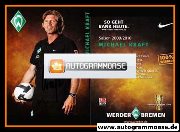 Autogramm Fussball | SV Werder Bremen | 2009 | Michael KRAFT