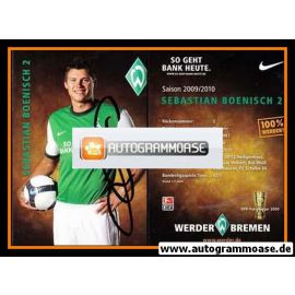 Autogramm Fussball | SV Werder Bremen | 2009 | Sebastian BOENISCH