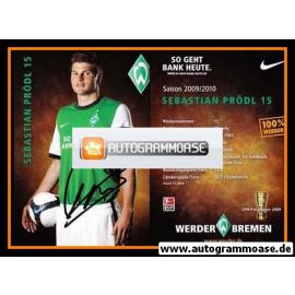 Autogramm Fussball | SV Werder Bremen | 2009 | Sebastian PRÖDL