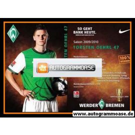 Autogramm Fussball | SV Werder Bremen | 2009 | Torsten OEHRL
