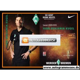 Autogramm Fussball | SV Werder Bremen | 2009 | Yann-Benjamin KUGEL