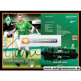 Autogramm Fussball | SV Werder Bremen | 2011 | Florian HARTHERZ