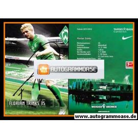 Autogramm Fussball | SV Werder Bremen | 2011 | Florian TRINKS
