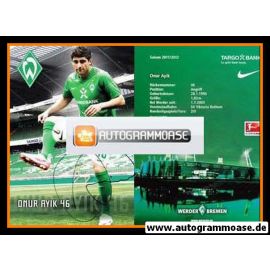 Autogramm Fussball | SV Werder Bremen | 2011 | Onur AYIK