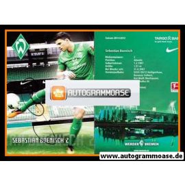 Autogramm Fussball | SV Werder Bremen | 2011 | Sebastian BOENISCH