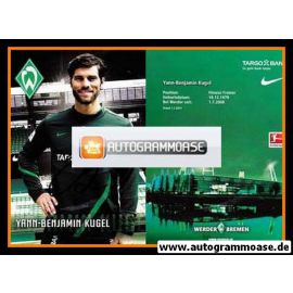 Autogramm Fussball | SV Werder Bremen | 2011 | Yann-Benjamin KUGEL