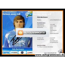 Autogramm Fussball | Chemnitzer FC | 2007 | Felix BACHMANN