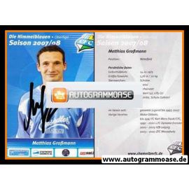 Autogramm Fussball | Chemnitzer FC | 2007 | Matthias GROSSMANN