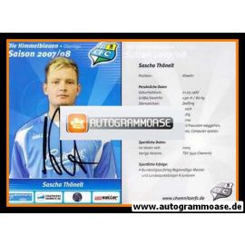 Autogramm Fussball | Chemnitzer FC | 2007 | Sascha THÖNELT