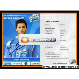 Autogramm Fussball | Chemnitzer FC | 2007 | Stefan SCHUMANN