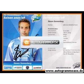 Autogramm Fussball | Chemnitzer FC | 2007 | Steven SONNENBERG