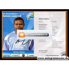 Autogramm Fussball | Chemnitzer FC | 2007 | Yakubu ADAMU