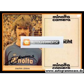 Autogramm Fussball | Eintracht Frankfurt | 1980 | Joachim JÜRIENS