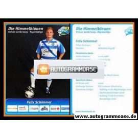 Autogramm Fussball | Chemnitzer FC | 2008 | Felix SCHIMMEL