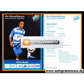 Autogramm Fussball | Chemnitzer FC | 2008 | Tobias BECKER