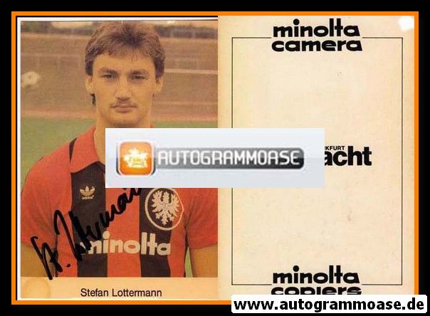 Autogramm Fussball | Eintracht Frankfurt | 1980 | Stefan LOTTERMANN