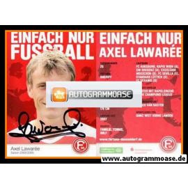Autogramm Fussball | Fortuna Düsseldorf | 2008 | Axel LAWAREE