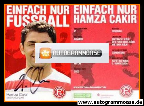 Autogramm Fussball | Fortuna Düsseldorf | 2008 | Hamza CAKIR