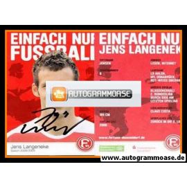 Autogramm Fussball | Fortuna Düsseldorf | 2008 | Jens LANGENEKE